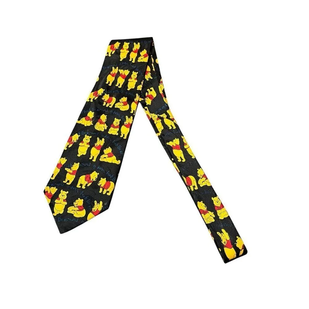 Pooh Men's Neck Tie Pooh Bear Disney Mens 4